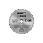Dewalt DWA7766 48 Teeth Ferrous Metal Cutting 5/8-INCH Arbor, 7-1/4-INCH. Fixed Price $40.80.