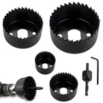6PCS Kit Drill Bit Tool 1-1/4" 2-1/8"(32-54MM) Carbon Ste.... Fixed Price $13.06.