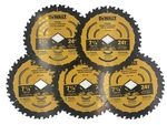 5-PACK Dewalt Circular Saw Blade, 1/4 Inch, Tooth, Wood Cutting DWA171424D. Fixed Price $36.85.