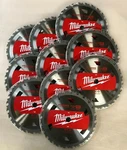 10 Pack Milwaukee 7 1/4 Circular Saw Blades 24 Tooth Framing New Fast Shipping. Fixed Price $64.00.