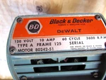 Motor 80242-51 W/roller Head For 8" Dewalt Black & Decker R-1150 Radial Saw. Fixed Price $49.99.