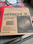 Hitachi Non Ferrous Blade / 15" 110T. Fixed Price $85.00.