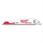 Milwaukee 48-00-5021 6" Tpi The Ax Sawzall Blades (5 Pack). Fixed Price $19.49.