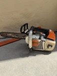 Stihl MS201TC Gas Chainsaw With 16 Guide Bad + Scabbard And New Extra. Fixed Price $689.99.