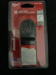 Milwaukee 10 Pc 48-90-4030 1-1/4 Hard Point Multi Tool Blades. Fixed Price $59.99.