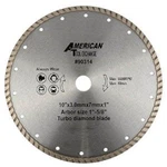 10" Turbo Wet Dry Diamond Blade Masonry Concrete Cutting. Fixed Price $36.79.