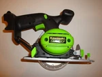 Kawasaki Compact 5 1/4" Circular Saw And Blade With Adjustable Guide 19.2V Nice. Fixed Price $26.99.