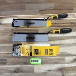 Lot (2) Dewalt Reversing Backsaw 250 Mm 10 W/offset Handle Dwht 2000 -D92. Fixed Price $35.00.