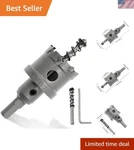 Hordion Carbide Hole Saw Cutter Drill 1/2INCH/38MM, Silver. Fixed Price $16.99.