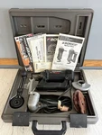 Rotozip SCS01 Spiral Saw Gray With Manuals & Attachments And Case Tested - Works. Fixed Price $38.00.