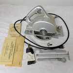 Vintage Craftsman 6 1/2" Electric Hand Saw No. 207.25530 With Accessories/manual. Fixed Price $45.00.