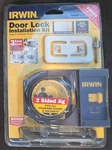 New Irwin Industrial Tools 3111002 Bi-metal Door Lock Installation Kit W/bonus. Fixed Price $19.99.