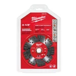 Milwaukee 49-93-7105 4-1/2 In. Diamond Universal Segmented-turbo Saw Blade. Fixed Price $53.99.