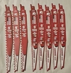 8 New Diablo 5X DS0909CGP & 3XDS0903CP 9" Carbide 6/9TPI. Fixed Price $48.49.