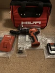 Hilti Sf 2H-A Cordless 3/8" Hammer Drill With Battery, Charger & Tool Bag New. Fixed Price $230.00.