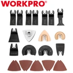 Workpro 25PC Oscillating Multitool Accessory Saw Blade Quick Release. Fixed Price $32.99.