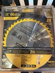 Dewalt DW3215PT 10" X 60 Tooth Precision Trim Carbide Saw Blade Toughcoat Finish. Fixed Price $14.54.
