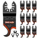 Aificut 10 Pcs Oscillating Multi Tool Hook Knife Blade For Carpet Roof Shingles. Fixed Price $34.52.