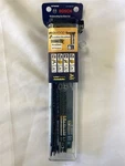 + Bosch Reciprocating Saw Blade Set In, 9 X 5, 5/8, 6/12 Tpi RPW008 New. Fixed Price $24.29.
