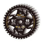 Hardwin 6-1/2 Circular Saw Blades 3-PACK, 40T Atb 6-1/4 3PCS, Black. Fixed Price $38.05.