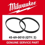 Milwaukee 45-69-0010 Genuine Portaband Blade Pulley Tire Bandsaw Belt (2 Pk). Fixed Price $17.99.