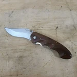 Fury 11046 Folding Pocket Knife Brown Wood Handle. Fixed Price $15.65.