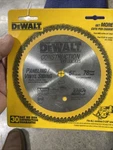 Dewalt DW9053 5-3/8" X 78 Tooth Paneling And Vinyl Cutting Steel Saw Blade. Fixed Price $9.99.