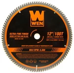 Wen BL1200 12" 100-TOOTH Carbide-tipped Ultra-fine Finish Professional Saw Blade. Fixed Price $34.15.