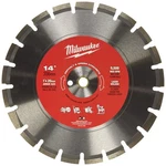 Milwaukee 49-93-7240 14" Segmented Diamond Blade For Asphalt & Green Concrete. Fixed Price $82.00.