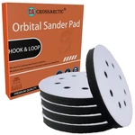 Crossarctic 5 Inch 8 Holes Soft Density Interface Pads Hook And Loop Sponge C.... Fixed Price $15.57.