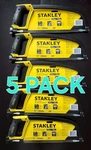 5 Pack - Stanley STHT20139L Hacksaw 12" Carbon Steel Blade Rubber Grip. Fixed Price $74.00.