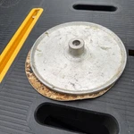 Vintage Dewalt Disc Sander For Radial Arm Saw W/5/8 Threaded Arbor Usa 7470. Fixed Price $50.00.