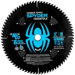 Spyder Tarantula 12" 80T Fine Saw Blade Carbide Tipped Nico Teeth Finish. Fixed Price $74.19.