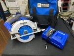 Kobalt Volt 1/2 Inch Cordless Circular Saw Kcs 6524B-03 (tool Only). Fixed Price $94.99.