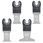 Ox Premium Oscillating Blades 4 Pack Multitool Kit For Wood, Pl.... Fixed Price $141.51.