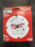 Milwaukee Tool 48-40-0670 6-1/2 In. 4T Fiber Cement Track Saw Blade. Fixed Price $61.99.