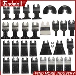 Findmall 31PCS Universal Quick Release Multitool Blades For Wood Metal Drywall. Fixed Price $17.75.