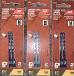 Lot Of Ace Hardware Brand U-shank Carbon Jig Saw Blades, 23174/12TPI, 6. Fixed Price $11.70.