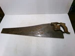 Disston & Sons Thumb Hole Hand Saw 28" Blade Woodworking Tool Vintage. Fixed Price $59.95.