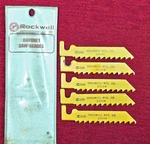 Rockwell 23299 Fiberglass Bayonet Saw Blades 2-1/2", Made In Usa, Lot Of 5 New. Fixed Price $14.99.