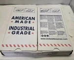 Box 10 Unused United Abrasives 12" Ductile Cut-off Wheels 23415 Sait. Fixed Price $65.00.