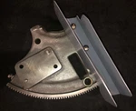 Vtg Delta Rockwell Unisaw 34-450 Front Trunnion 405 & Dust Deflector LTA-522. Fixed Price $89.99.