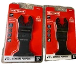 Craftsman 2 Pack Bi-metal Oscillating Tool Blade. Fixed Price $16.98.