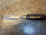 Stanley 1 (25MM) Wood Chisel Bi-material Rubber Grip Handle, Short Blade. Fixed Price $6.99.
