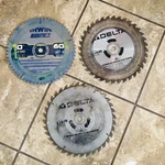 Irwin 10" X 5/8" Arbor Hole 60T Marathon Miter Saw Blade Carbide Tip & 2 Delta. Fixed Price $27.99.