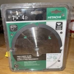 Hitachi 18008 7-1/4" X Tooth "hardiblade" Cement Brand New. Fixed Price $34.99.