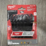 Milwaukee 1-3/8" Carbide Extreme Metal Cutting Set 5-PACK 49-25-1506. Fixed Price $18.00.