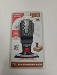 Diablo Tools, 2-1/2 Universal Bi-metal Oscillating Nail Wood, Model# DOU250BW. Fixed Price $14.99.