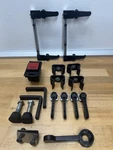 Ryobi BT3000 3100 Parts Lot Power Switch, Rail Locks, Sliding Miter Clamps Feet. Fixed Price $54.99.
