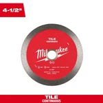 Milwaukee 49-93-9504 4-1/2" Continuous Tile Diamond Blade. Fixed Price $14.99.